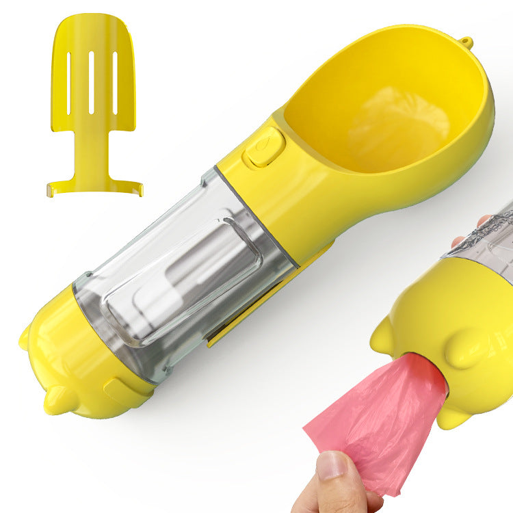 3‑in‑1 Portable Dog Water Bottle & Feeder 