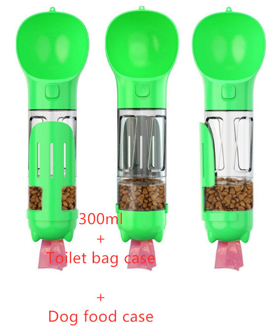 3‑in‑1 Portable Dog Water Bottle & Feeder 