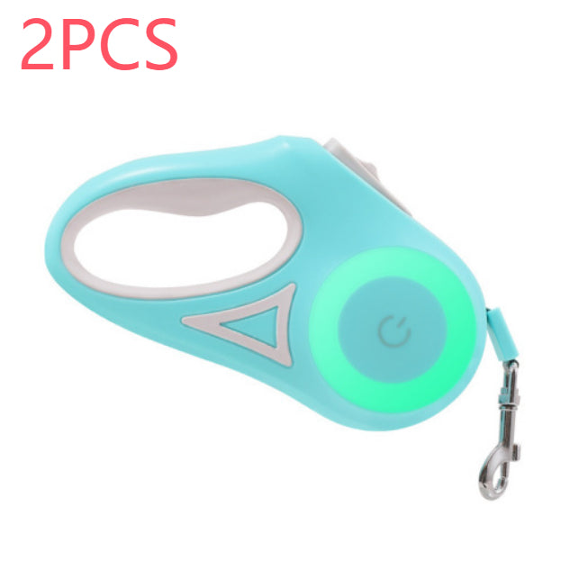 Reflective LED Dog Leash  Night Safety