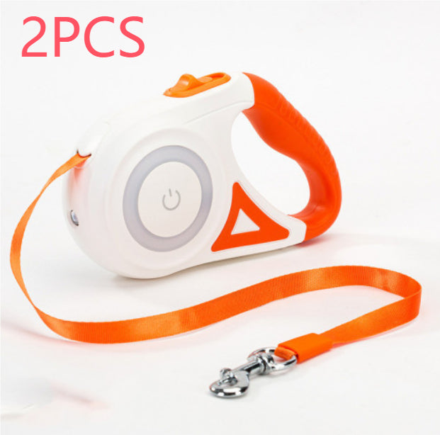 Reflective LED Dog Leash  Night Safety