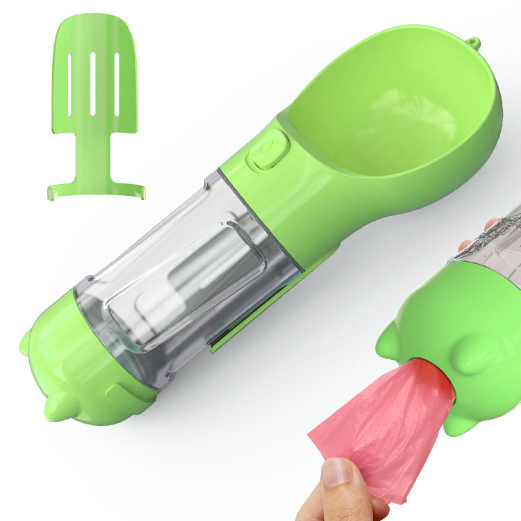 3‑in‑1 Portable Dog Water Bottle & Feeder 
