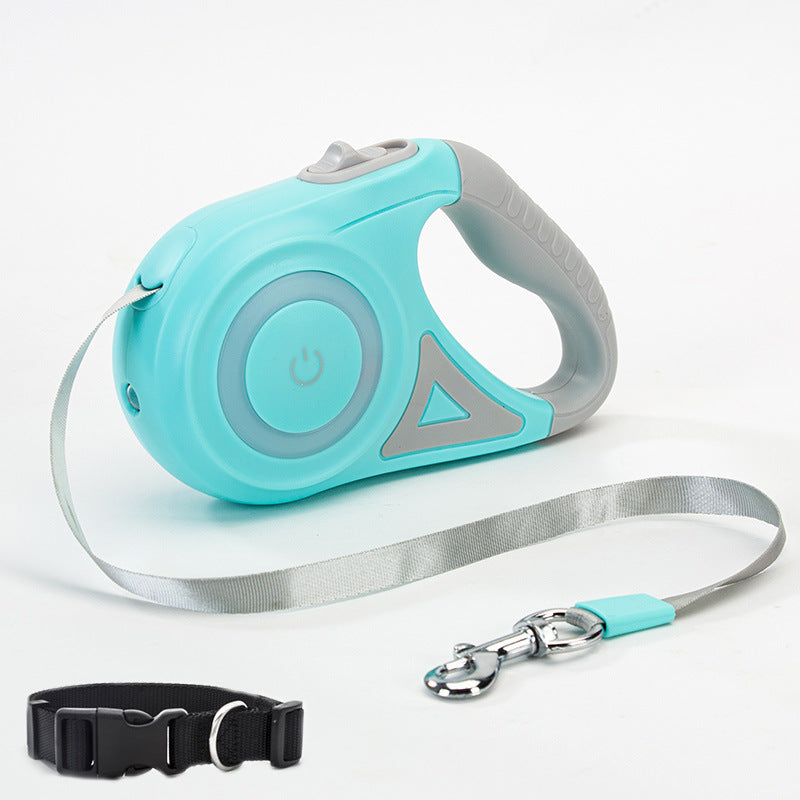 Reflective LED Dog Leash  Night Safety