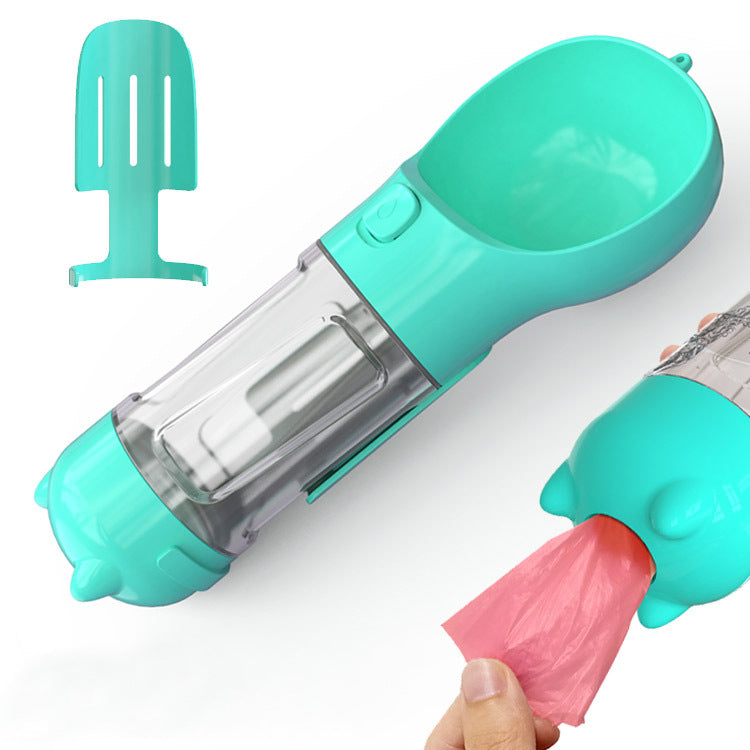 3‑in‑1 Portable Dog Water Bottle & Feeder 