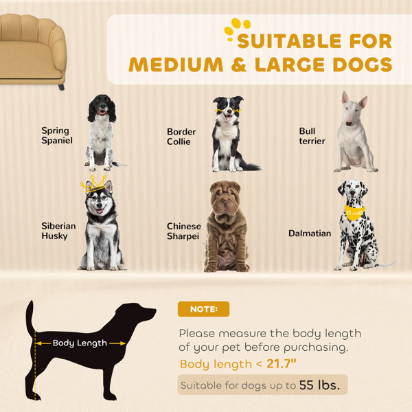 Orthopedic Elevated Dog Couch  Gentle Support