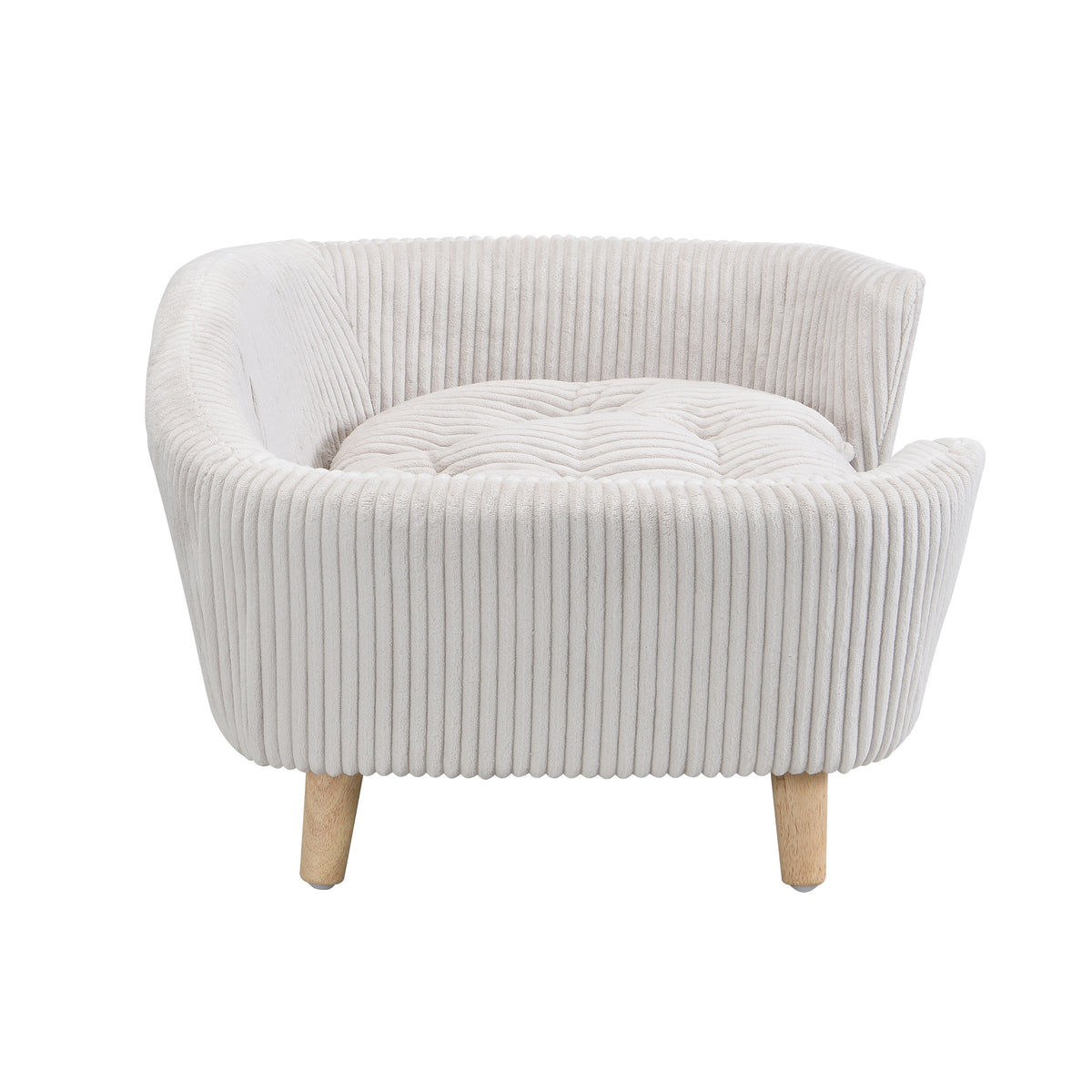 Foam-Cushioned Elevated Pet Couch