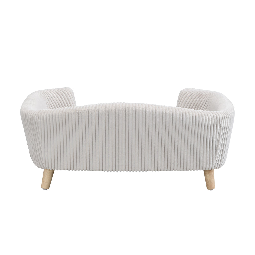 Foam-Cushioned Elevated Pet Couch