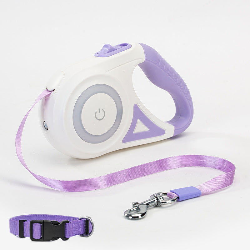 Reflective LED Dog Leash  Night Safety