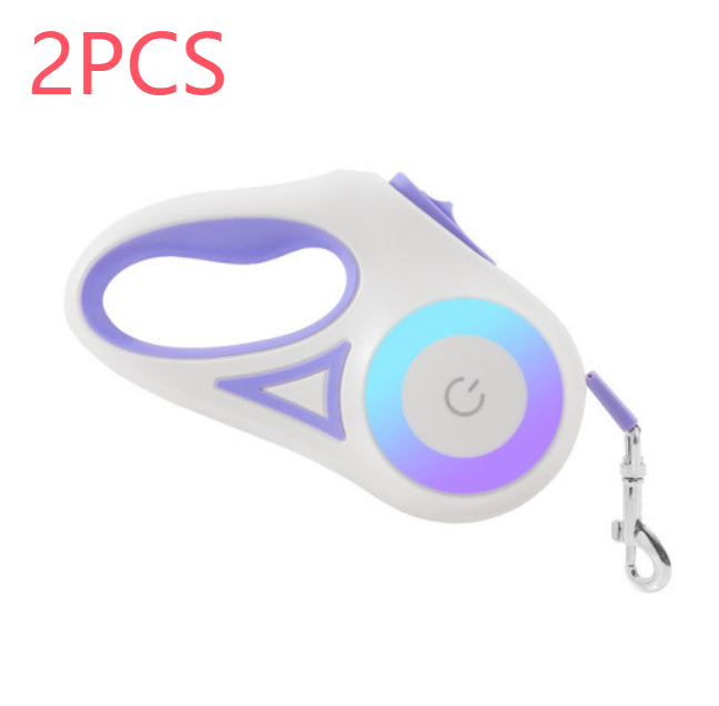 Reflective LED Dog Leash  Night Safety
