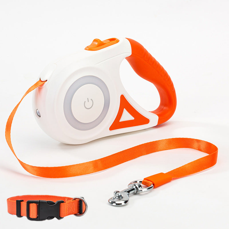 Reflective LED Dog Leash  Night Safety